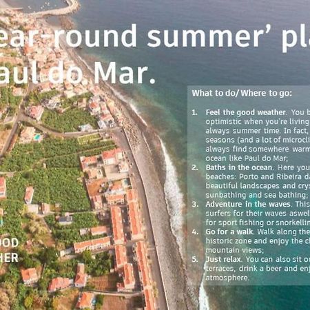 O Pomar - A Quiet Sunny Place With Amazing Sea Views Paul do Mar  Buitenkant foto